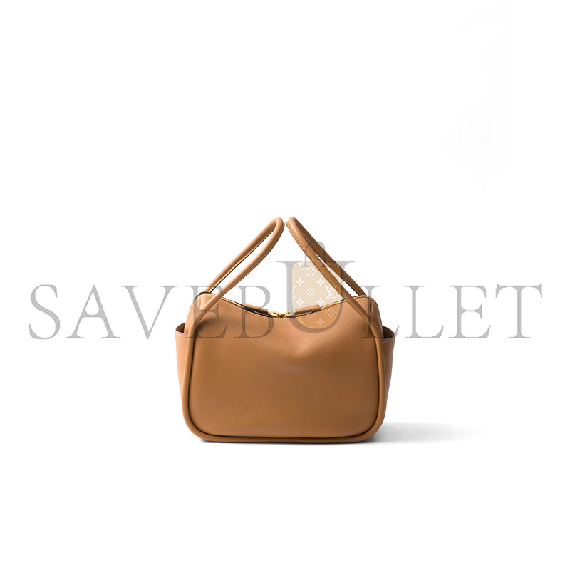 Pra*a darling leather handbag 1ba451 (25*18*10.5cm)